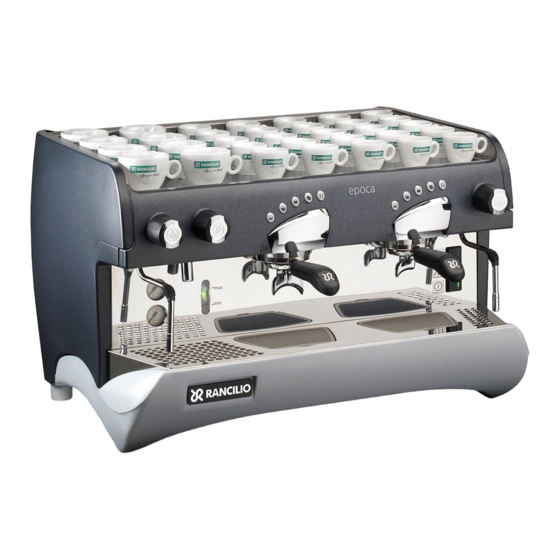 Rancilio EPOCA E Uso Y Manutención