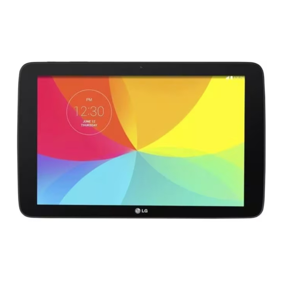 LG G Pad 10.1 -V700 Manual De Usuario