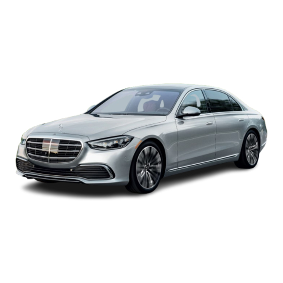 Mercedes-Benz Clase S 2022 Manual De Instrucciones