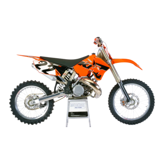 KTM 85 SX 2005 Manuales