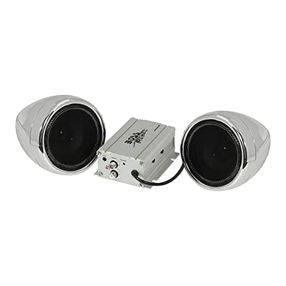 Boss Audio Systems MC420B Manual Del Usuario