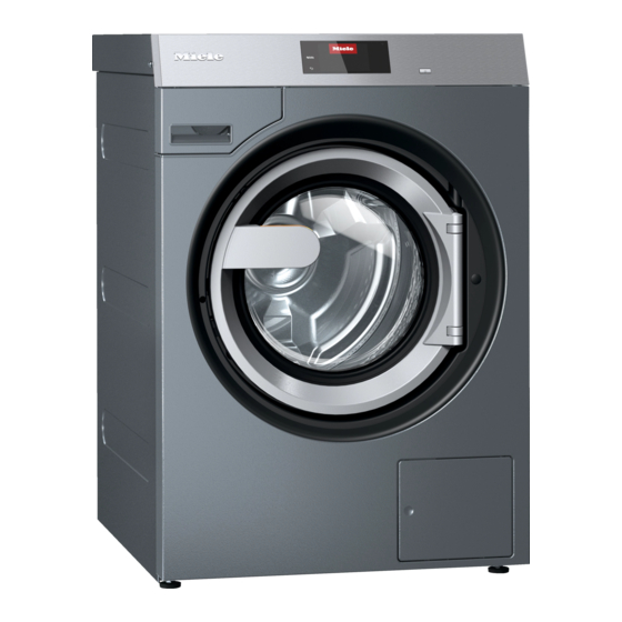 Miele PWM 509 Instrucciones De Manejo Y Emplazamiento