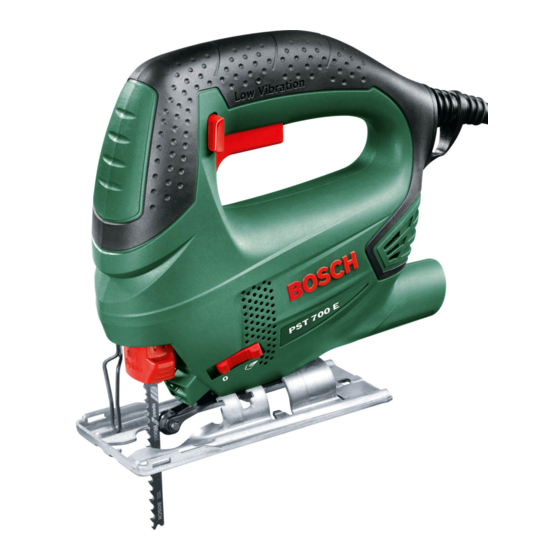 Bosch PST 700 E Manual Original