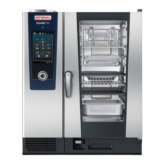 Rational iCombi Pro Serie Manual De Instrucciones