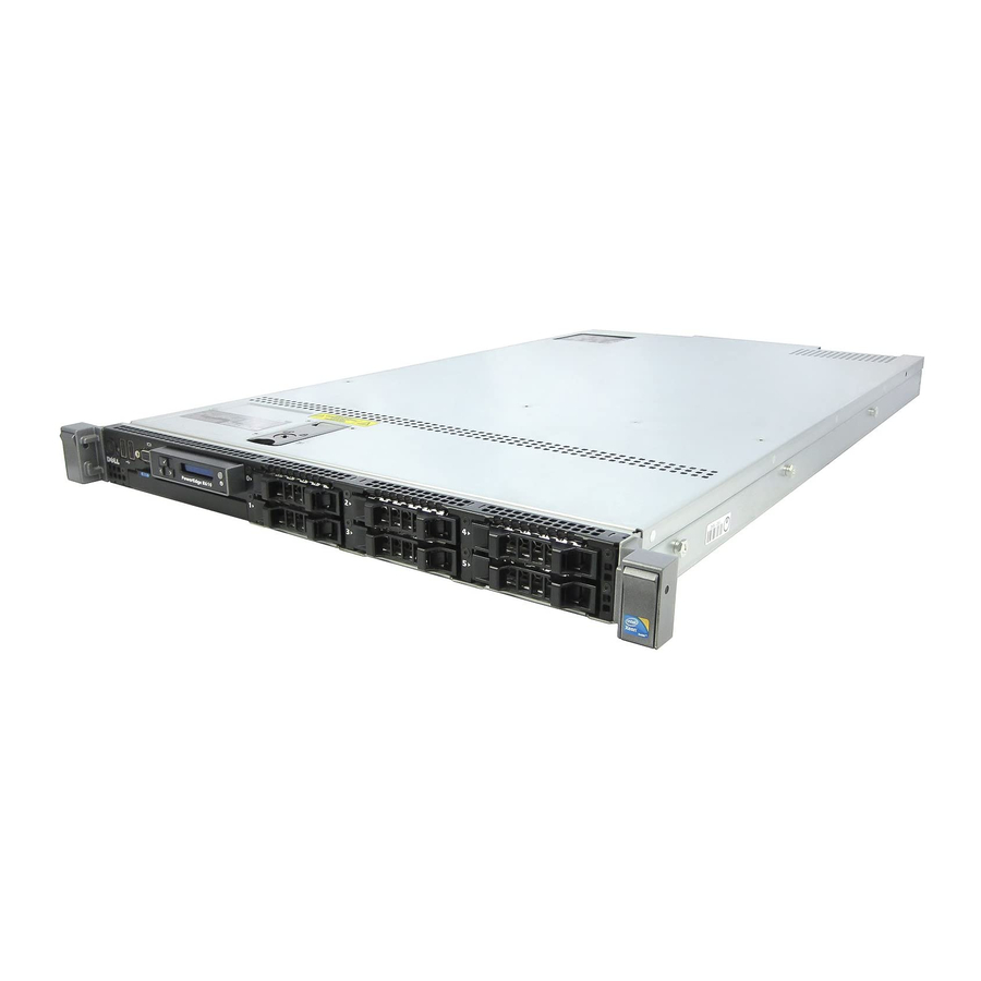 Dell PowerEdge R610 Manual Del Propietario Del Hardware