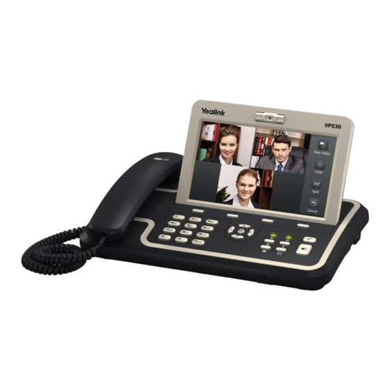 Yealink VP530 Guía Rápida