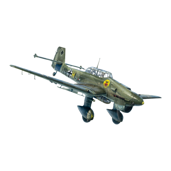 Italeri Junkers JU-87B Stuka Manual De Instrucciones