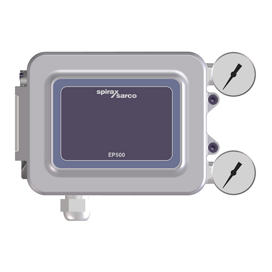 Spirax Sarco EP500 Manual De Instrucciones