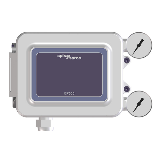 Spirax Sarco EP500 Manual De Instrucciones