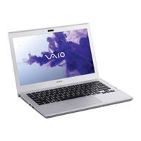 Sony VAIO SVT1311 Serie Guia Del Usuario