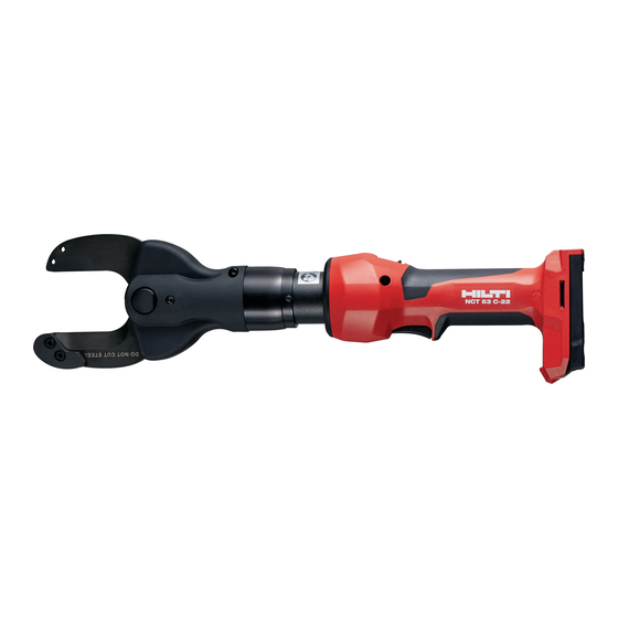 Hilti NCT 53 C-22 Manual Del Usuario