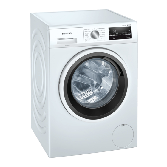 Siemens WM14UT60ES Instrucciones De Uso E Instalación