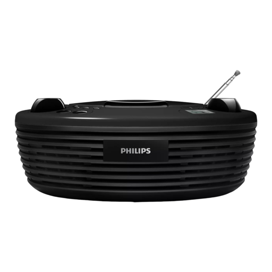 Philips AZ204 Manual Del Usuario