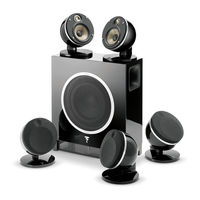 Focal PACK 5.1 SATELLITES Manual Del Usuario