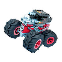 Mega Construx WONDER BUILDERS HotWheels MONSTER TRUCKS GVM27 Manual Del Usuario