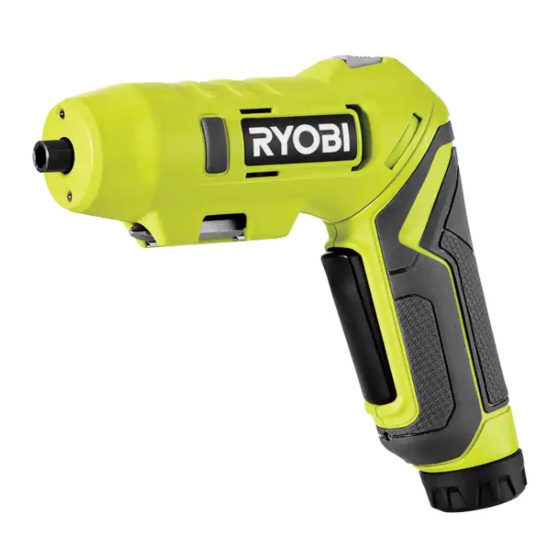 Ryobi FVD50 Manual Del Operador