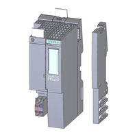 Siemens SIMATIC ET 200SP Manual Del Producto
