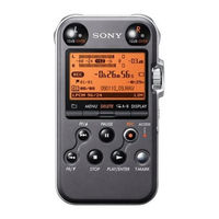 Sony PCM-M10 Manual De Instrucciones