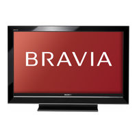 Sony BRAVIA KDL-46V3000 Manual De Instrucciones