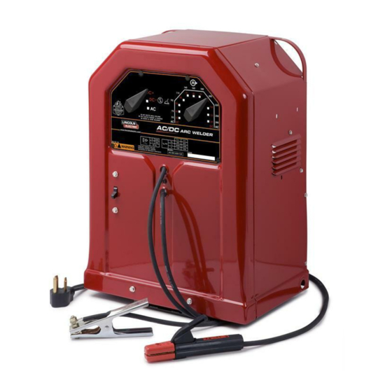 Lincoln Electric AC-225-S Manual Del Operador