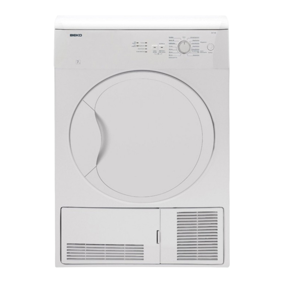 Beko DC 7130 Manuales