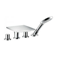 Hansgrohe Axor Massaud 18440000 Instrucciones De Montaje