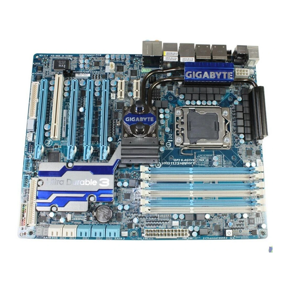 Gigabyte GA-X58A-UD7 Manual De Usuario