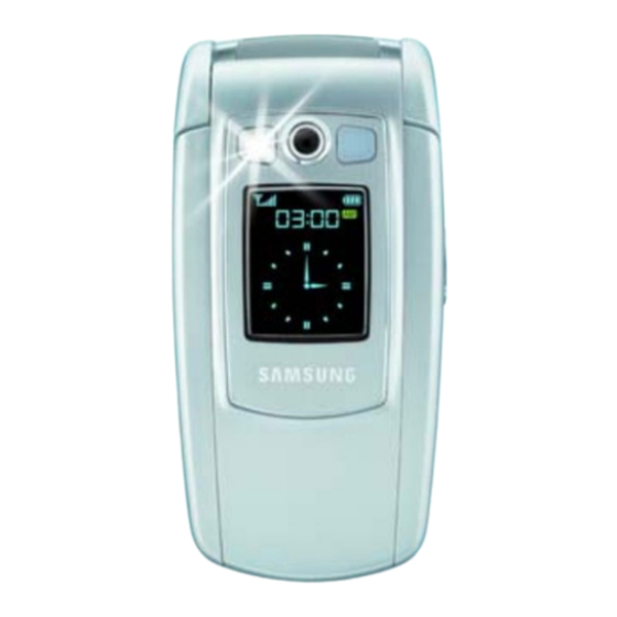 Samsung SGH-E710 Manual De Instrucciones