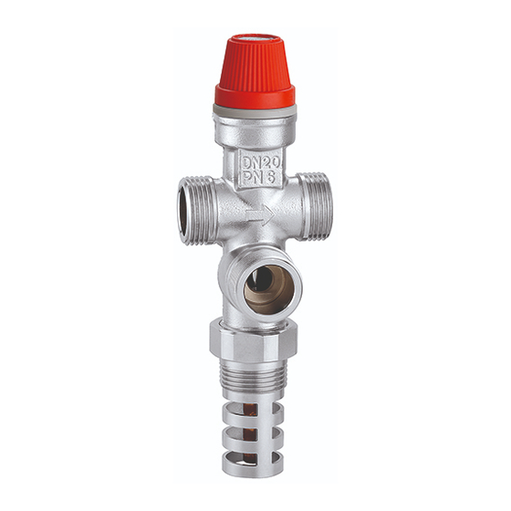 CALEFFI 544 Serie Manual De Instrucciones