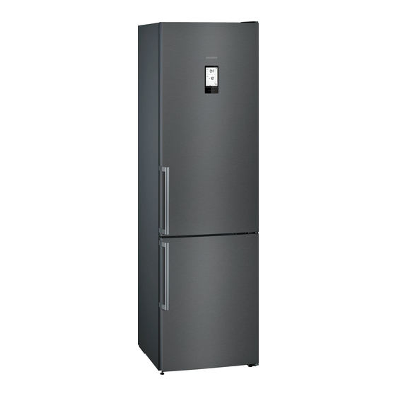 Siemens KG N Serie Manual Del Usuario