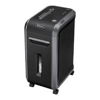 Fellowes POWERSHRED 99Ms Manual De Instrucciones