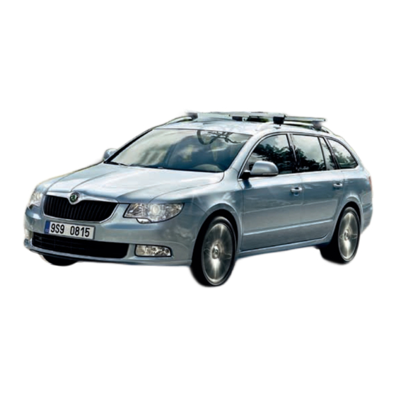 Skoda Superb 2010 Manual De Instrucciones