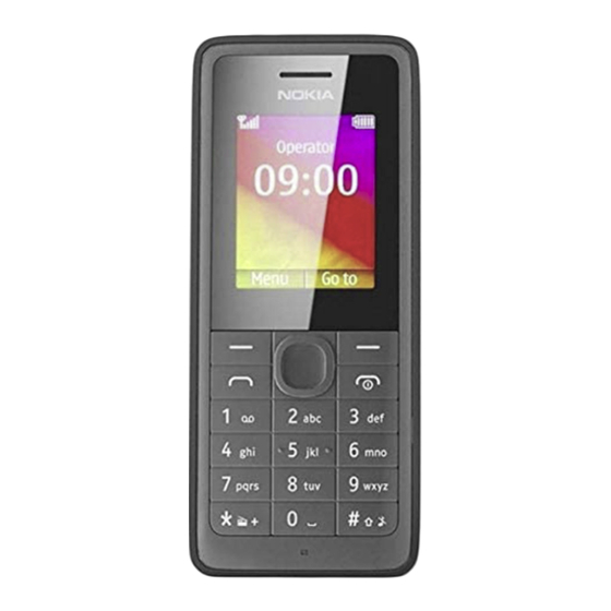 Nokia 106 Guía De Usuario