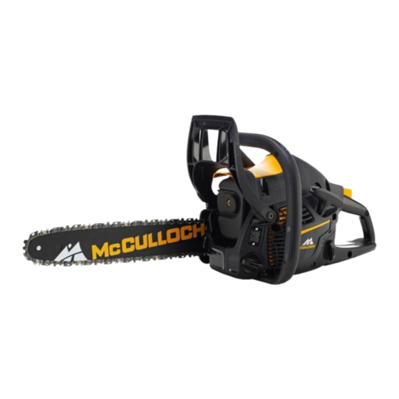 McCulloch CS 340 Manual De Instrucciones