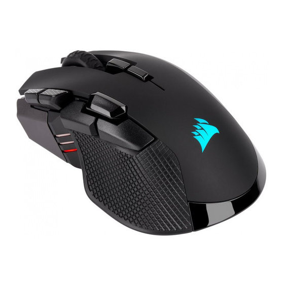 Corsair IRONCLAW RGB WIRELESS Manual Del Usuario