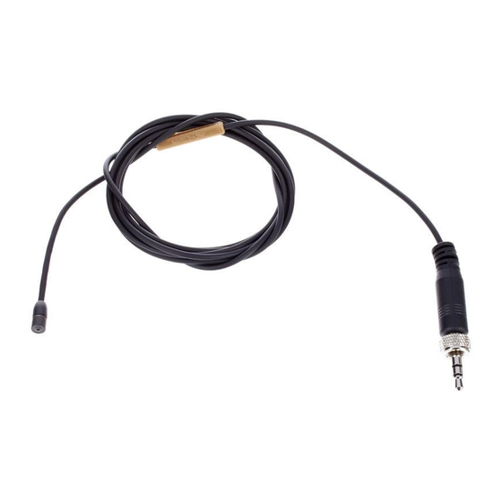 Sennheiser MKE 2 GOLD Instrucciones Para El Uso