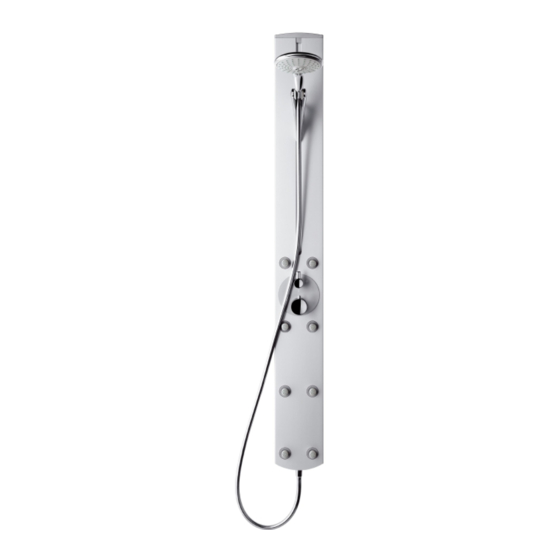 Hansgrohe Raindance Duschpaneel 27100000 Instrucciones De Montaje