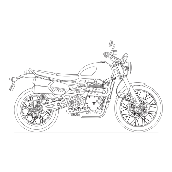 Triumph Scrambler 1200 XC 2020 Manual Del Propietário