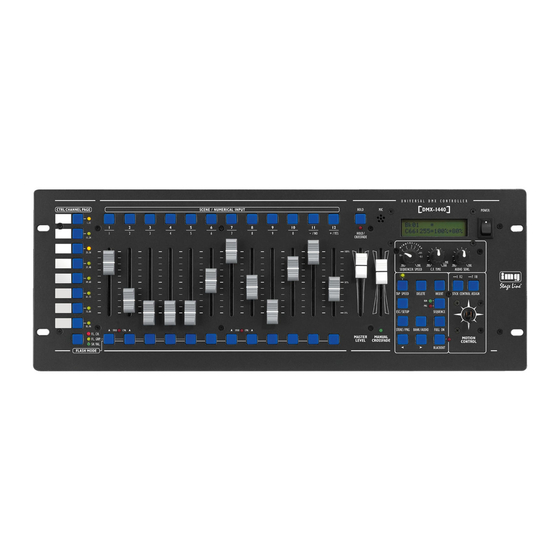 IMG STAGELINE DMX-1440 Manual De Instrucciones