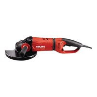 Hilti DCG230-DB Manual De Instrucciones