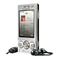 Sony Ericsson Walkman W705 Manual De Instrucciones