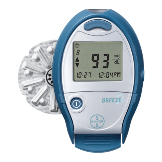 Bayer Ascenia Breeze 2 Guia Del Usuario