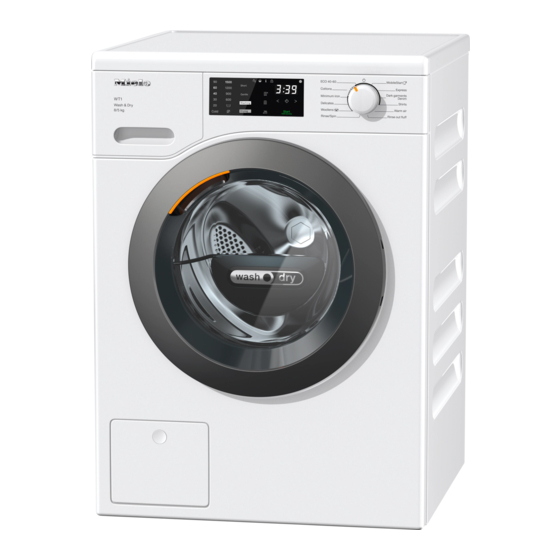 Miele WTD 160 Instrucciones De Manejo