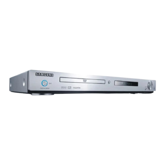 Samsung DVD-HD850 Manual Del Usuario