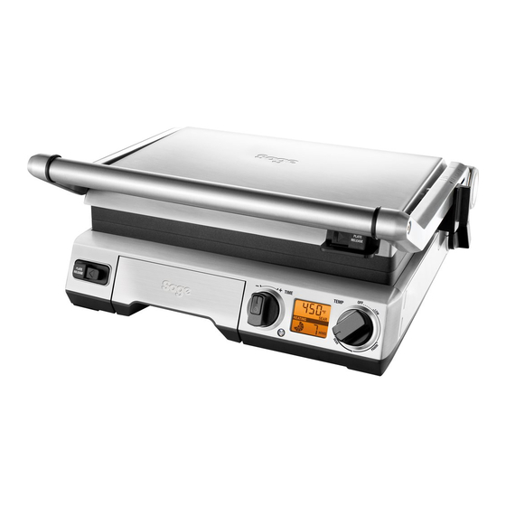 Sage the Smart Grill Manuales