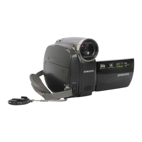Samsung VP-D391 Manual Del Usuario