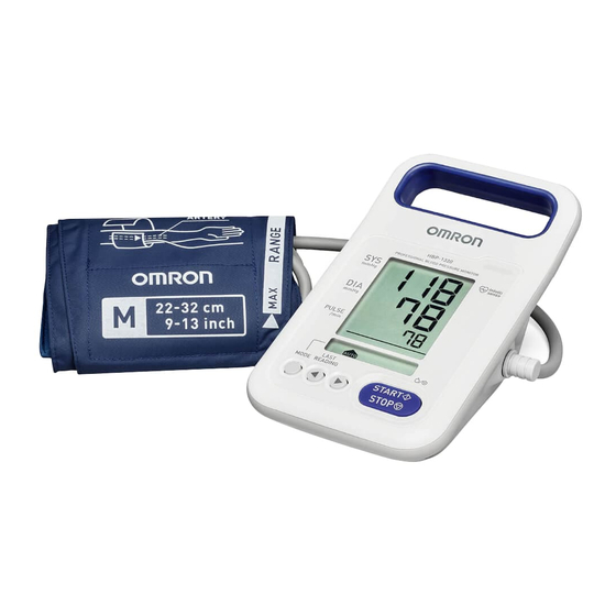 Omron HBP-1320 Manual De Instrucciones