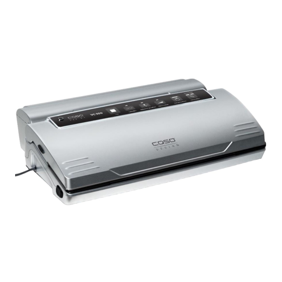 CASO DESIGN VC300 Pro Manual De Instrucciones