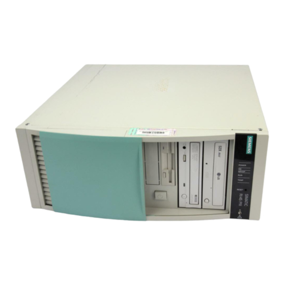 Siemens SIMATIC PC RI 45 PIII Instrucciones De Servicio