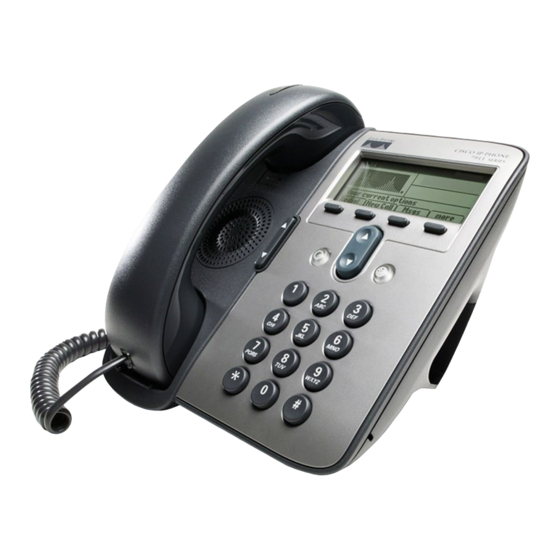 Cisco 7911 Guía Básica